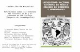 UNIVERSIDAD NACIONAL AUTÓNOMA DE MÉXICO COLEGIO DE CIENCIAS Y HUMANIDADES PLANTEL VALLEJO -Selección de Materias- Estadística sobre las materias más cursadas.