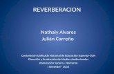 REVERBERACION Nathaly Alvares Julián Carreño Corporación Unificada Nacional de Educación Superior-CUN Dirección y Producción de Medios Audiovisuales Apreciación.