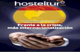 Frente a la crisis, más internacionalización. Revista HOSTELTUR, septiembre 2012.