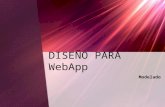 DiseñO Para Web App