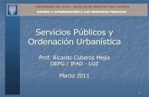 Servicios Públicos y Ordenación Urbanística. Unidad 1