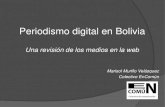 Periodismo digital Bolivia 2011