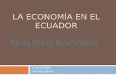 Exposición economia del ecuador