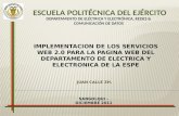 JUAN CALLE ZH. ESCUELA POLITÉCNICA DEL EJÉRCITO DEPARTAMENTO DE ELÉCTRICA Y ELECTRÓNICA, REDES & COMUNICACIÓN DE DATOS SANGOLQUI – DICIEMBRE 2011.