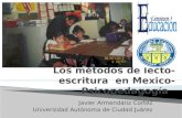 Los métodos de lecto escritura en Mexico, Javier Armendariz Cortez