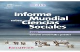 Informe mundial de las ciencias sociales