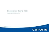 Capacitación de portafolio Herramientas Corona - Rubi.