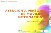 ATENCIÓN A PERSONAS DE MOVILIDAD INTERNACIONAL Comisión Andina de Juristas.