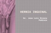 Dr. Jose Luis Rivera Pedraza. Aproximadamente 700,000 casos de hernia son intervenidos quirúrgicamente anualmente en EE.UU. El 75% de las hernias ocurren.