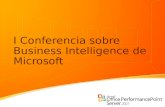 I Conferencia sobre Business Intelligence de Microsoft.