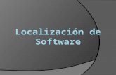 Proceso en el que se adapta el software para una región específica mediante la adición de componentes específicos de un locale y la traducción de los.