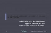 Comité Nacional de Información Reunión CNO Gas No. 078 Barranquilla, enero 15 de 2010 Consejo Nacional de Operación de Gas Natural 1 ESTADISTICAS NACIONALES.