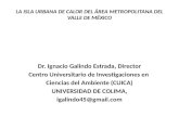 LA ISLA URBANA DE CALOR DEL ÁREA METROPOLITANA DEL VALLE DE MÉXICO Dr. Ignacio Galindo Estrada, Director Centro Universitario de Investigaciones en Ciencias.
