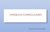 MODELOS CURRICULARES Dra. Teresa Sanz Cabrera Martha Patricia Cerecedo Robles MODELOS CURRICULARES 1.