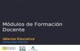 Módulos de Formación Docente Alianza Educativa Modalidad Híbrida.