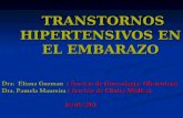 TRANSTORNOS HIPERTENSIVOS EN EL EMBARAZO TRANSTORNOS HIPERTENSIVOS EN EL EMBARAZO.