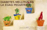 DIABETES MELLITUS EN LA EDAD PEDIÁTRICA Dra. Cecilia Gómez Gutiérrez Endocrinología Pediátrica.