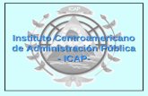 Instituto Centroamericano de Administración Pública - ICAP-