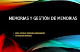 MEMORIAS Y GESTIÓN DE MEMORIAS • JUAN CAMILO MARIAGA HERNANDEZ • ANTONIO RODRIGEZ.