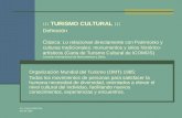 Lic. Carlos M.M. Elia ECON 2008 ::: TURISMO CULTURAL ::: Definición C lásica: Lo relacionan directamente con Patrimonio y culturas tradicionales: monumentos.