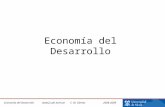Economía del Desarrollo . M. Gómez 2008-2009 Economía del Desarrollo.