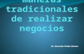 Dr. Gerardo Padín Zamot. Temas generales: Los comerciantes Requisitos de ley para realizar negocios en Puerto Rico Libros y récords El negocio individual.