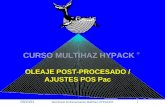 25/08/2014 Seminario Entrenamiento Multihaz HYPACK®1 OLEAJE POST-PROCESADO / AJUSTES POS Pac CURSO MULTIHAZ HYPACK ®