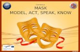 Comenius MASK MODEL, ACT, SPEAK, KNOW. Objetivos principales: 1. Promover el aprendizaje del inglés a través de la dramatización en lengua inglesa. 2.