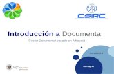 Csirc.ugr.es Versión 2.0 Introducción a Documenta (Gestor Documental basado en Alfresco)