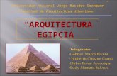 ARQUITECTURA EGIPCIA - Historia de La Arquitectura