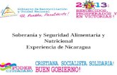 Soberan­a y Seguridad Alimentaria y Nutricional Experiencia de Nicaragua