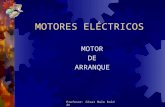 Profesor: César Malo Roldán MOTORES ELÉCTRICOS MOTOR DE ARRANQUE.