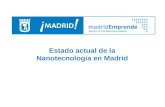 Estado actual de la Nanotecnología en Madrid. Contexto.