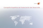 Junio 2007 1 Compañía Española de Financiación del Desarrollo.
