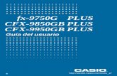 Manual Completo de Calculadora Casio Cfx 9850gb Plus