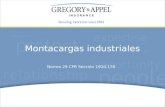 Norma 29 CFR Sección 1910.178 Montacargas industriales.