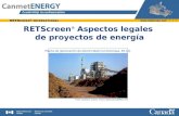 RETScreen ® Aspectos legales de proyectos de energía Foto: Andrew Carlin, Tracy Operators/NREL PIX Planta de generación de electricidad con biomasa, EE.UU.