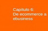 Capítulo 6: De ecommerce a ebusiness. Ayer Economía cerrada Compañías orientadas a producir y vender un producto/servicio Mercado con capacidad de absorber.