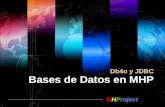 MHProject Bases de Datos en MHP Db4o y JDBC. MHProject Contenidos ODBMS vs RDBMS 1 JDBC y CDC Personal Profile 2 Db4o - H2 - Hsqldb 34 ATS – Db4o (Implementación)