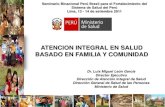 Atencion Integral de Salud MINSA 2011