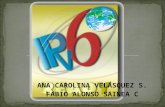 ANA CAROLINA VELÁSQUEZ S. FABIO ALONSO SAINEA C. IPv6 surge debido a la necesidad de crear un nuevo protocolo por la falta de direcciones, que inicialmente.
