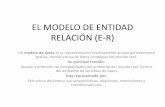 EL MODELO DE ENTIDAD RELACIÓN (E-R)