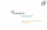 Una visión de la Eficiencia Energética. Índice 1 2 3 ¿ Dónde estamos en la generación y uso de la energía ? ¿ Por qué hablamos de eficiencia y sostenibilidad.