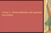 Tema 1. Generalidades del aparato locomotor.. 1. Definición de anatomía y generalidades del aparato locomotor ANATOMÍA Definición Ramas de la anatomía.