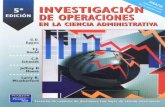 Investigacion de Operaciones en La Ciencia Administrativa 5ed