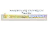 Tendencias en el up stream de gas en Argentina. Perfil de producción de un yacimiento de gas libre con plateau de producción.