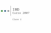 IBD Curso 2007 Clase 2. UNLP - Facultad de InformáticaIBD - CLASE 2 2 Archivos – Operaciones Básicas Utilizaremos la notación Pascal Declaración de archivos.