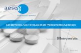 Conocimiento, Uso y Evaluación de Medicamentos Genéricos Marzo 2012.