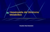 Hepatopatía del Síndrome Metabólico Faustino Abad Massanet.