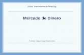 Mercado de Dinero Curso: Instrumentos de Renta Fija Profesor: Miguel Angel Martín Mato.